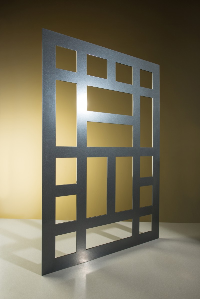 Revamp basketweave steel decorative metal panel product shot